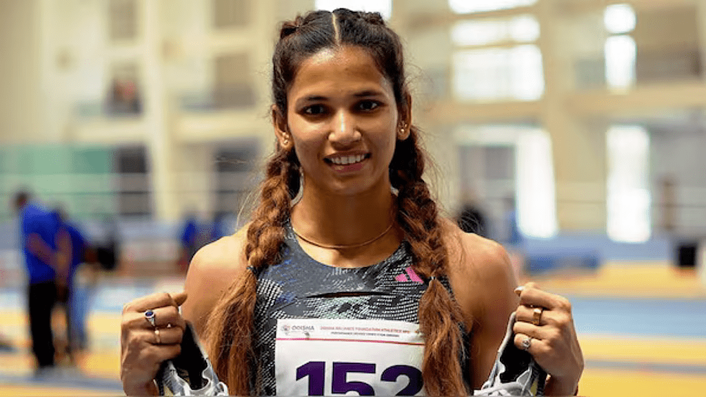 Jyothi Yarraji - 24-year-old became the first Indian 100m hurdler to participate in the Olympics through the world ranking quota.